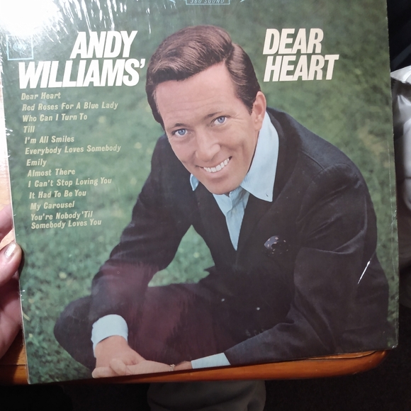 2 Andy Williams Dear Heart & In the Arms of Love Vinyl Records - Picture 7 of 10